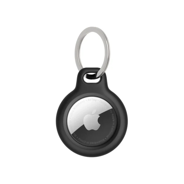Durable Black AirTag Secure Holder